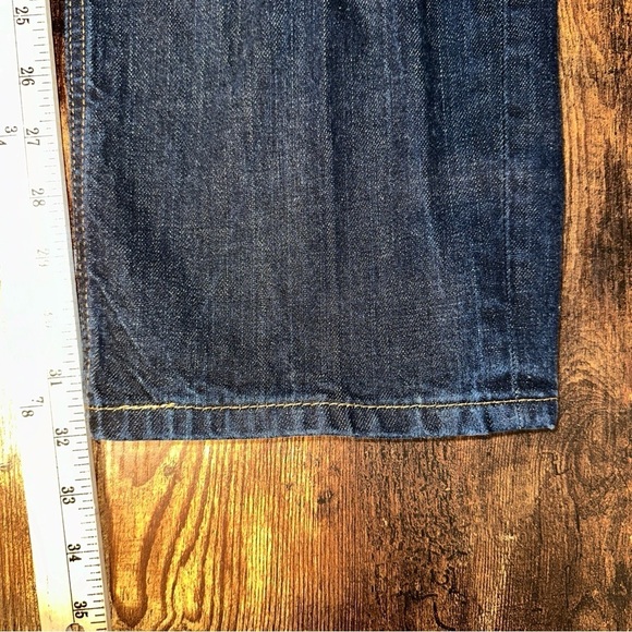 Levi's 541 Jeans Mens 46x32 (44x32) Blue Athletic Taper Fit Big & Tall Cowboy - Picture 10 of 12